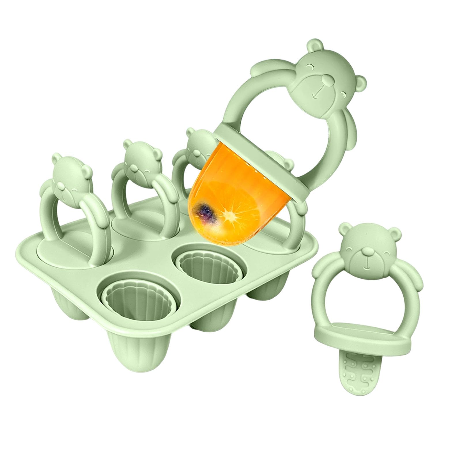 Qusinfc Silicone Candy Molds for Cream Cakes Chocolate and Celebration Gifts Baking Mold