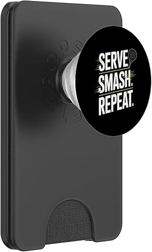 Miniatura 8 de Serve Smash Repeat Padel Player Racket Court PopSockets Adhesive PopGrip
