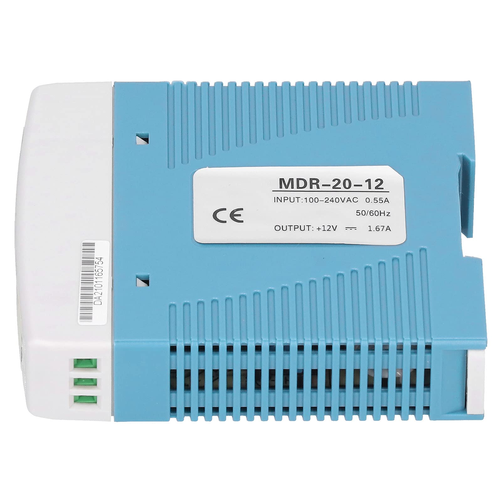 Berm Switching Power Supply, 1 PCS 100-240V AC RoHS DIN‑Rail Power Supply for Electrician for Service for Factory'