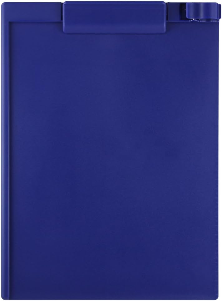 Magnetic Clipboard, Letter, Portrait, Blue