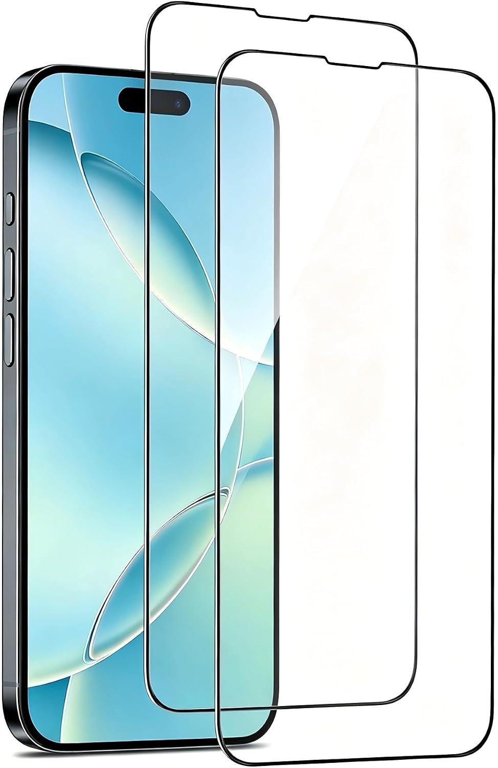 Zeniss Screen Protector 2 Pack Tempered Glass 9H+ Shatter Resistant Bubble Free Case Friendly Easy Install B8