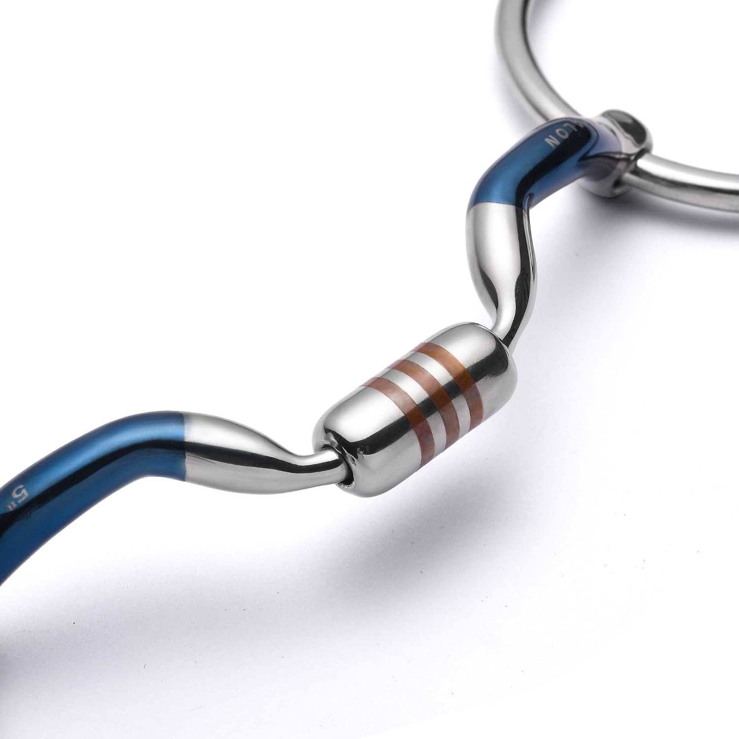 Loose Ring Low Port Capsule Sweet Iron Snaffle Bit