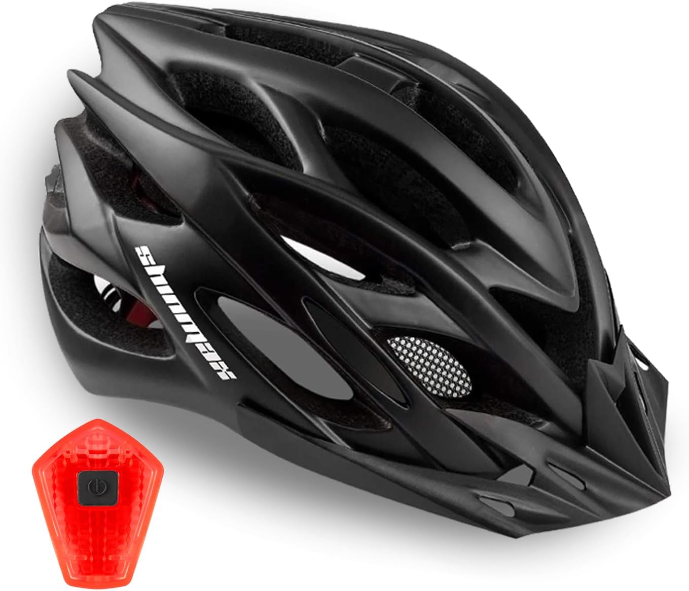 Helmet with visor/light