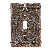 Black Forest Décor Western Ranch Single Switch Plate