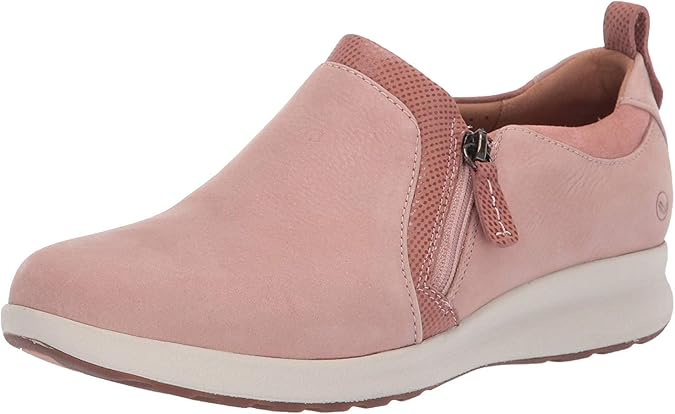 clarks un adorn zip navy