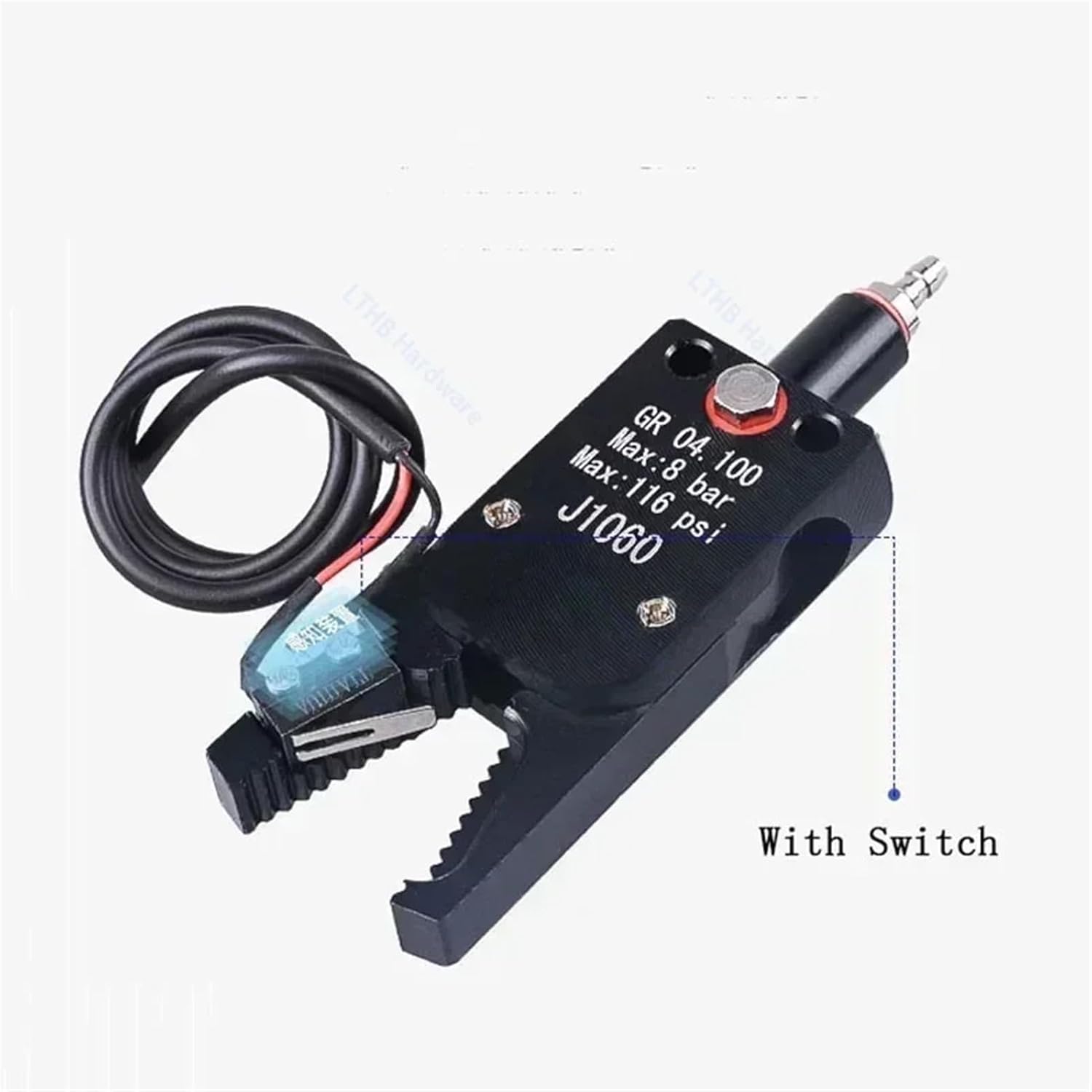 Pneumatic Gripper Manipulator Fixture for Injection Molding Grab with Sensor Switch Water Spout Clip Robot Arm Fixture Cylinder(MINI AFG)