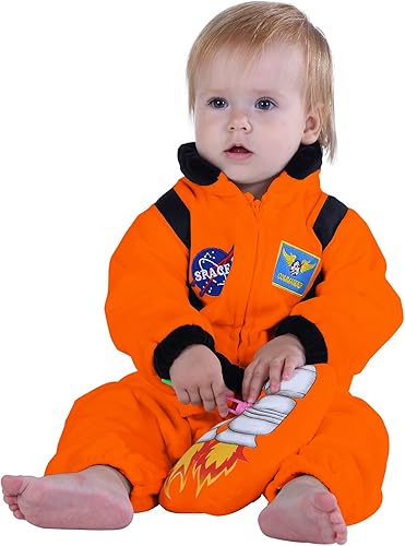 Hsctek Disfraces de astronauta para recién nacidos bebés y niños pequeños