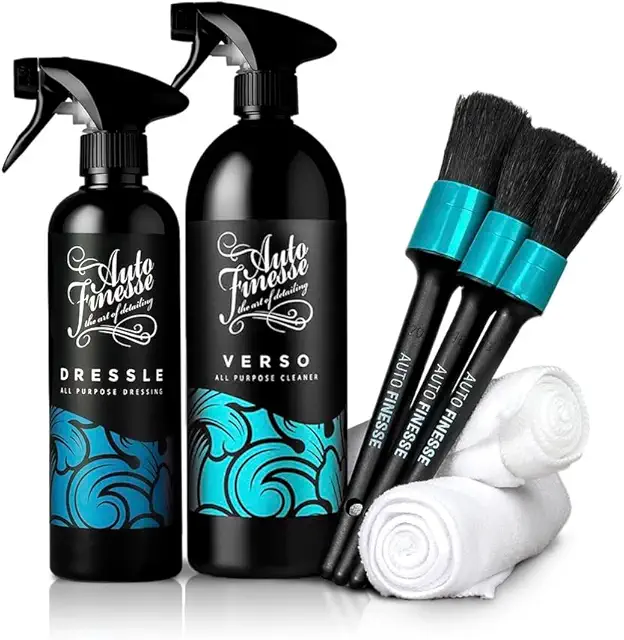 Engine Bay Cleaning Kit | Complete Auto Detailing Kit with Degreaser & Brushes | UK Made