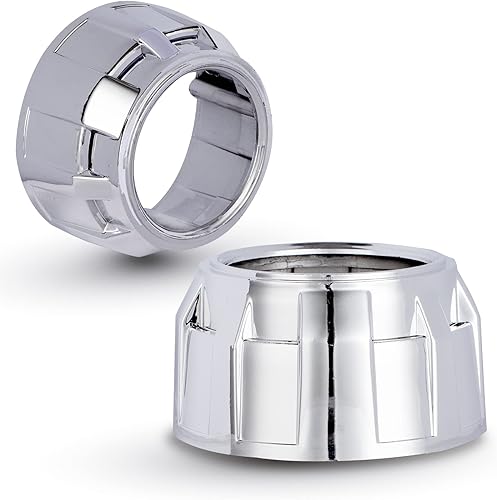 YUFANYA Protector de proyector de 2.5 pulgadas, máscara plateada para lente de proyector de 2.5 pulgadas, accesorios de reequipamiento de lente de