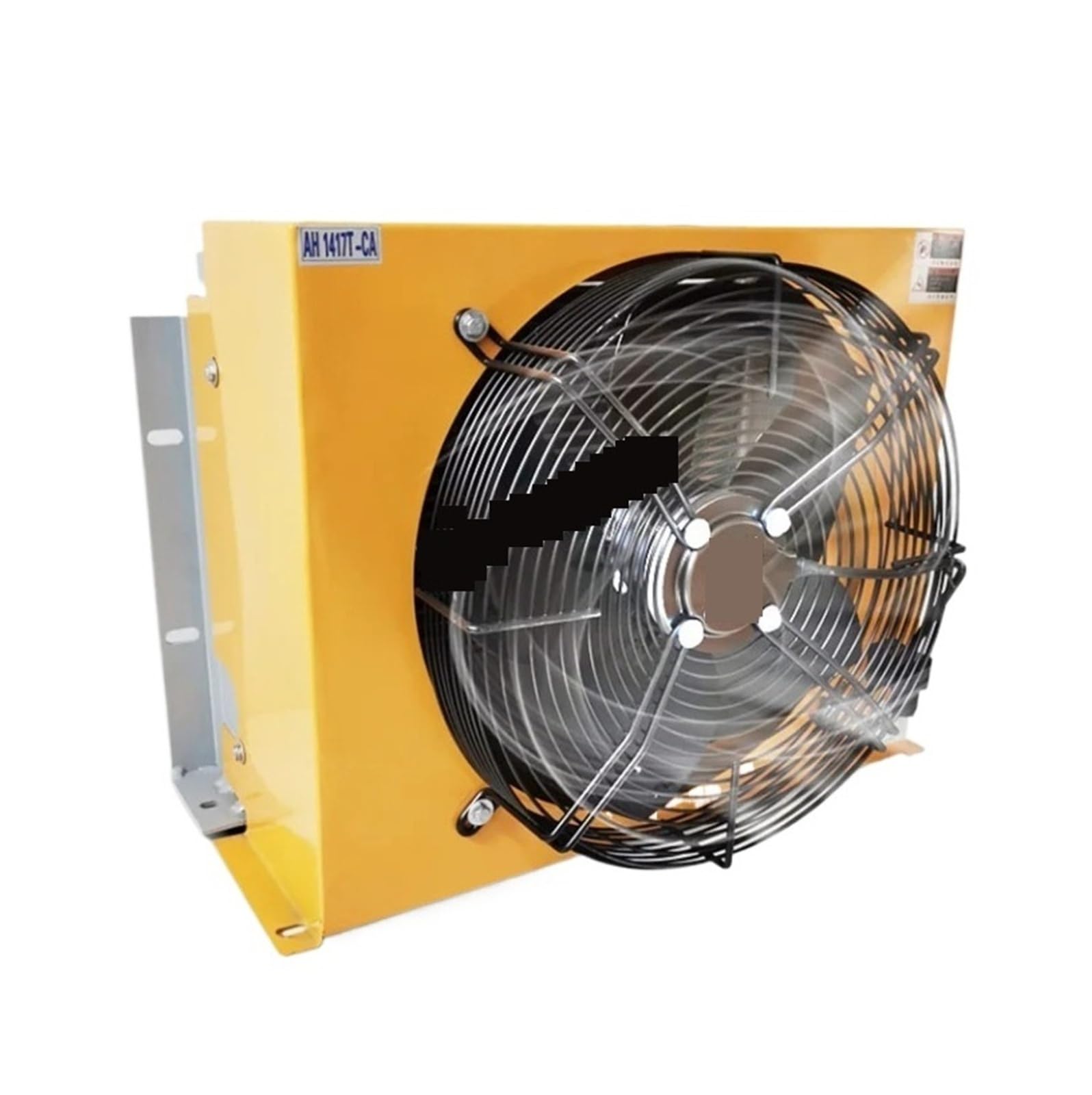 Refroidisseur d'air hydraulique AH1012T/AH0608T-60L, radiateur d'huile refroidi par air, refroidisseurs d'huile hydrauliques en aluminium à ailettes, 100 L/MIN 60 L/MIN Grande zone de dissipation ther