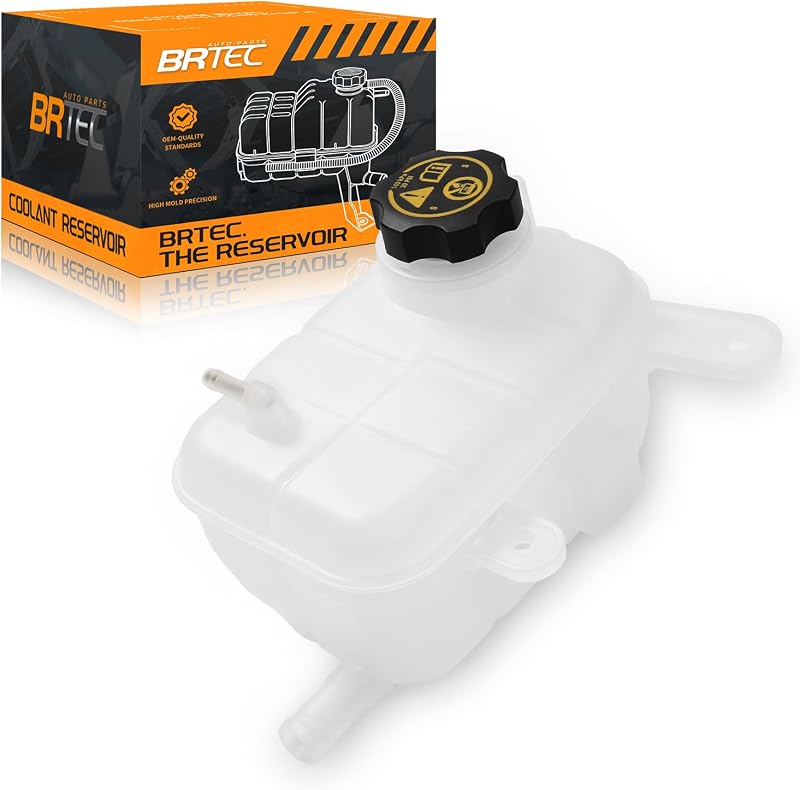 Reservatório de expansão do líquido de arrefecimento BRTEC com tampa para Buick Encore e Chevrolet Trax – 1 unidade