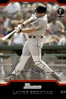 2004 Bowman 1st Edition #106 Lance Berkman Houston Astros MLB Baseball Card NM-MT