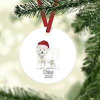 Vista 6 de Adorno Golden Retriever, adorno personalizado para perro, adorno personalizado Golden Retriever, regalo del propietario de Golden Retriever, Golden