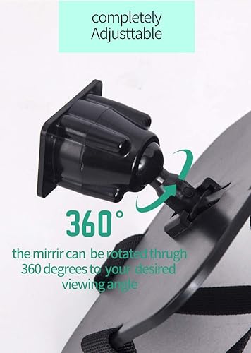 Miniatura 3 de Espejo de coche para bebé, espejo de asiento de automóvil, monitorea de forma segura al niño en el asiento de automóvil orientado hacia atrás,