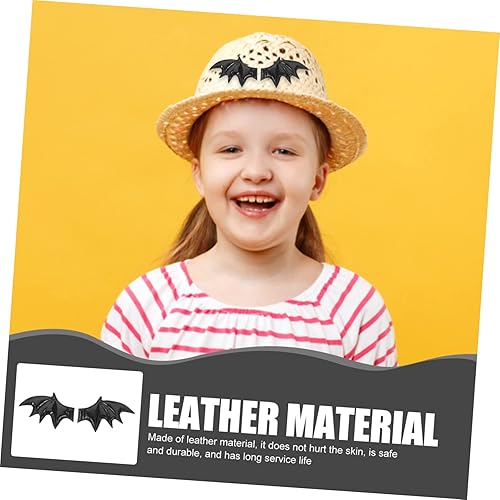 Miniatura 7 de NOLITOY 150 piezas de sombrero de alas de diablo para mini accesorios, sombreros de fantasía, parches de alas malvadas, sombrero, alas de ángel de