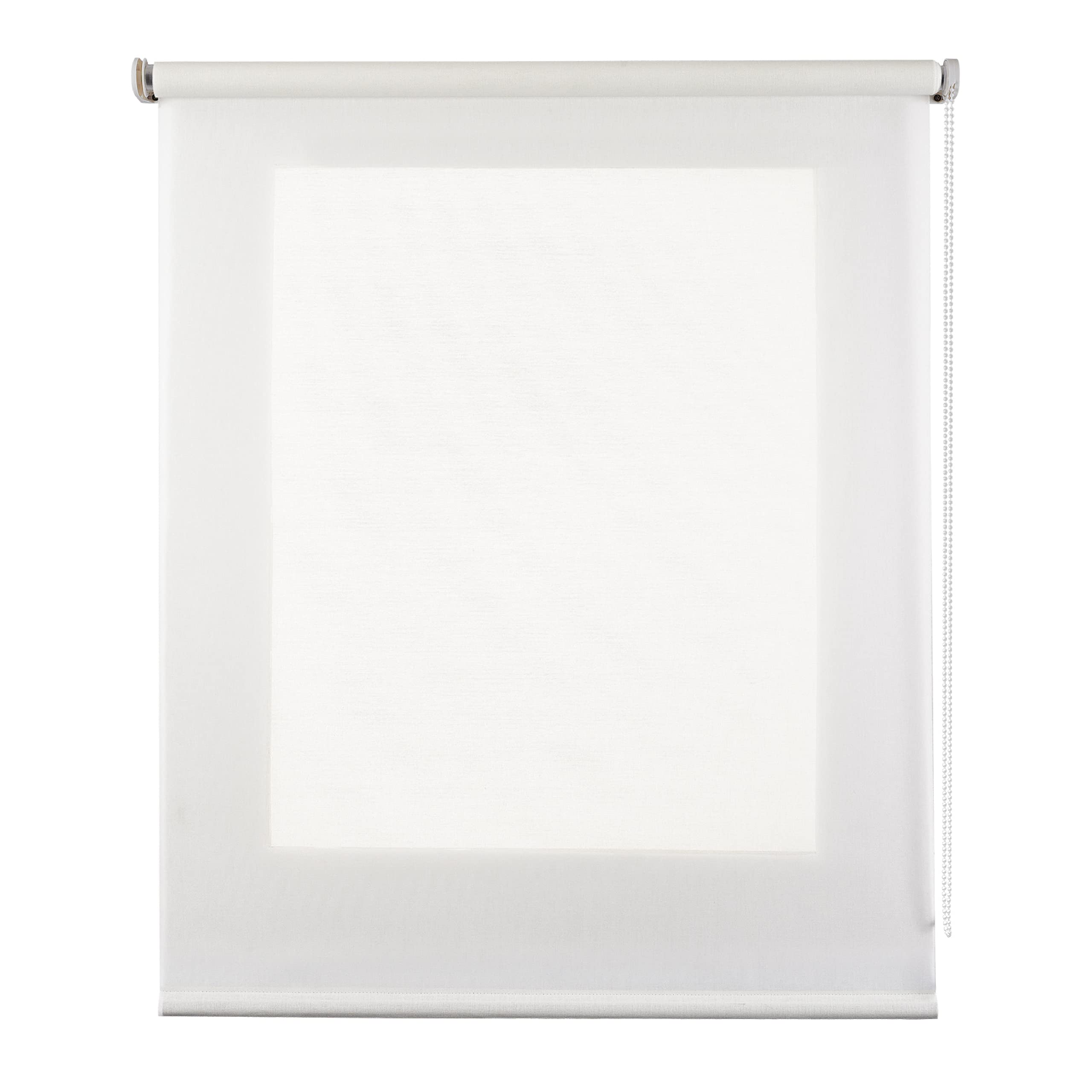 Estores enrollables traslúcidos de Calidad para Ventanas y Puertas. Medidas 200 x 250 cm Color Blanco Ideal para salón, Dormitorio o Cocina. Fácil instalación a Techo o Pared STORESDECO