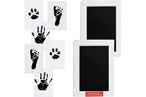 Paw Print Stamp Pad for Dogs | Inkless Matenf Large Pet Paw...