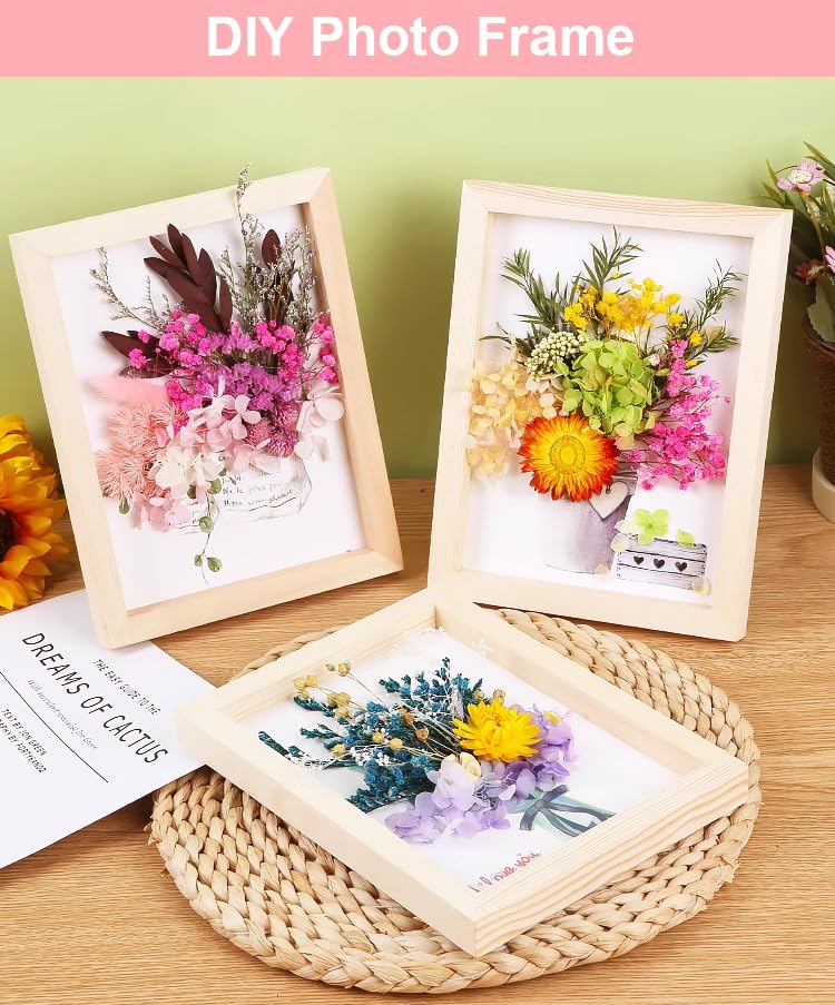 Flores Secas Naturales para manualidades, set 2 bolsas miniatura 5