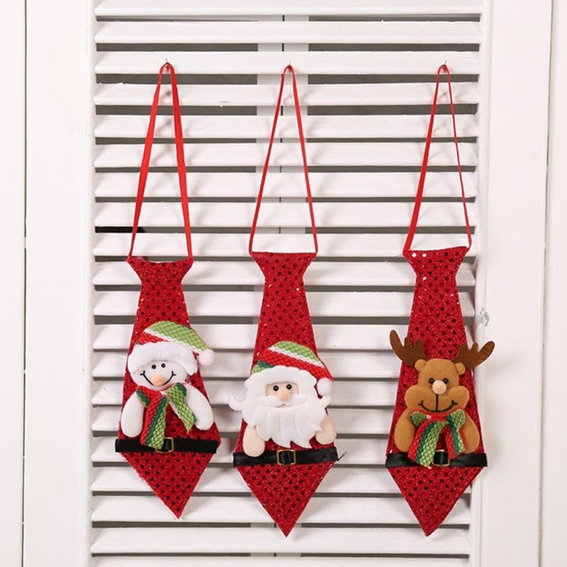 6PCS Christmas Ties For boy & Girl Holiday Season Party Necktie, Necktie for Festival4
