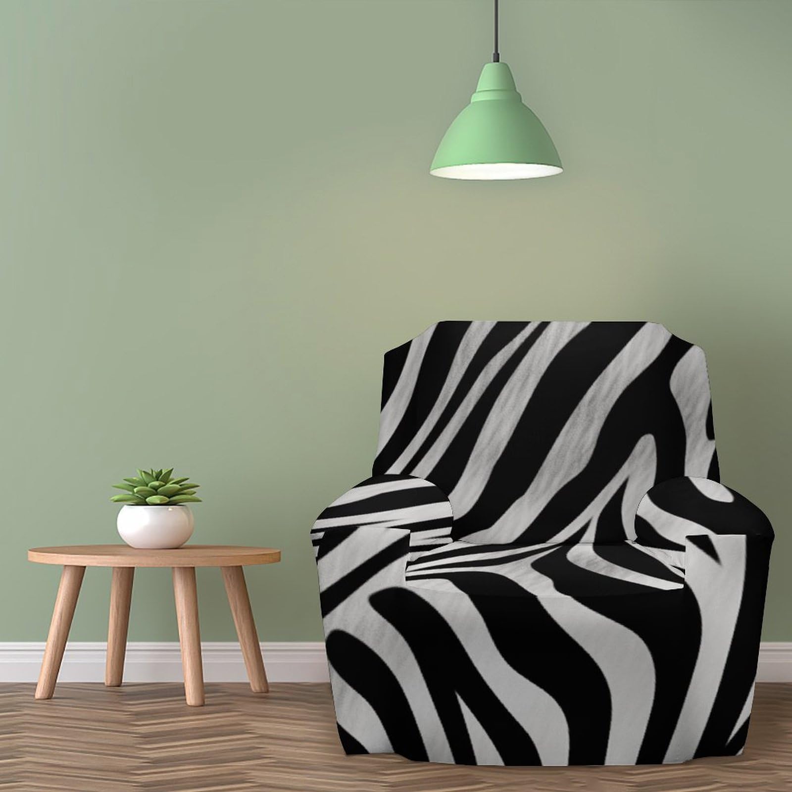 Amazon.com: WYUSPGK Single Sofa Protector, Zebra Print Print Sofa