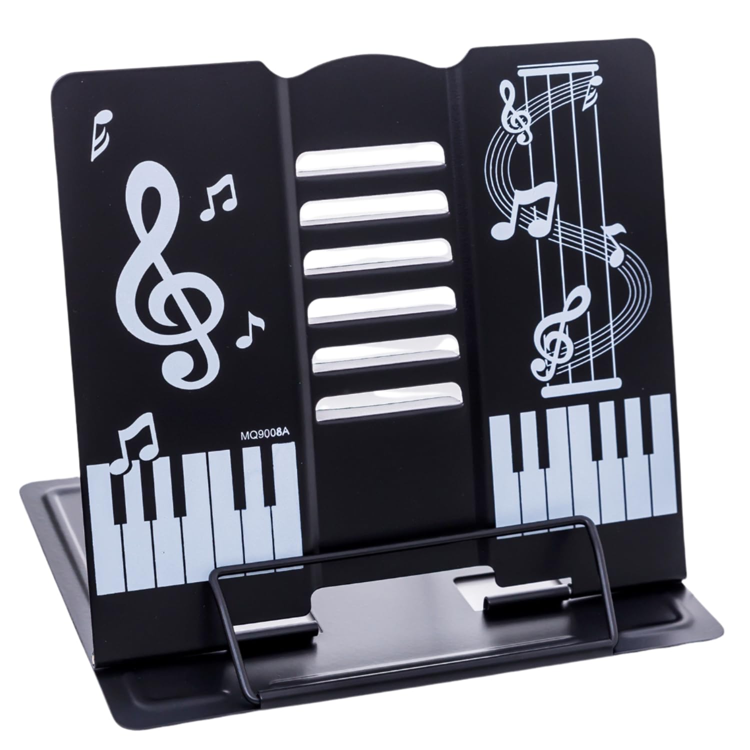 Amazon.co.jp: 卓上 譜面台 折りたたみ 6段階角度調整 底面滑り止め