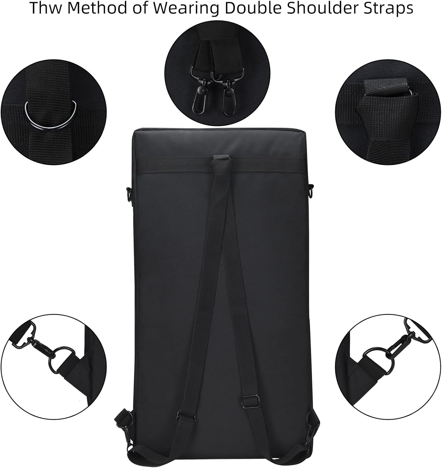Bag Sleek Travel Trendy Gear Suitable for DDJ-FLX6 / / SX2 Organizes & Transport with Ease Carrying Case Travel for Gear Polyester Fabric Carrying Case Shoulder Backpack for Equipment Portable