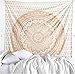 Tapestry Gold Ombra by Craft N Craft India Mandala Tapestry, Twin Indian Mandala Wall Art Hippie Wall Hanging Bohemian Bedspread (Twin ( 54 x 82 inches))