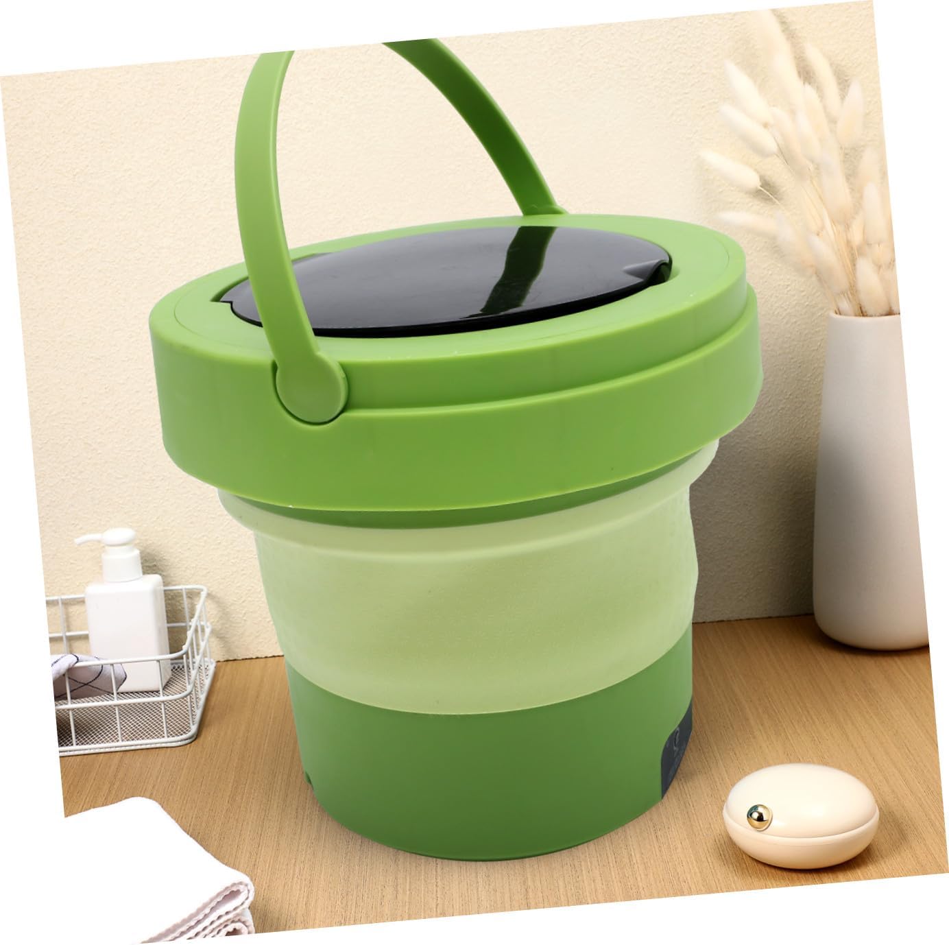 Balacoo Portable Mini Washing Machine Compact Laundry Washer Camping Travel Clothes Washer Easy to Use