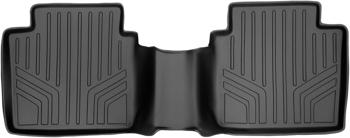 SMARTLINER Custom Fit Floor Mats 2nd Row Liner for 2014-2020 Chevrolet Impala