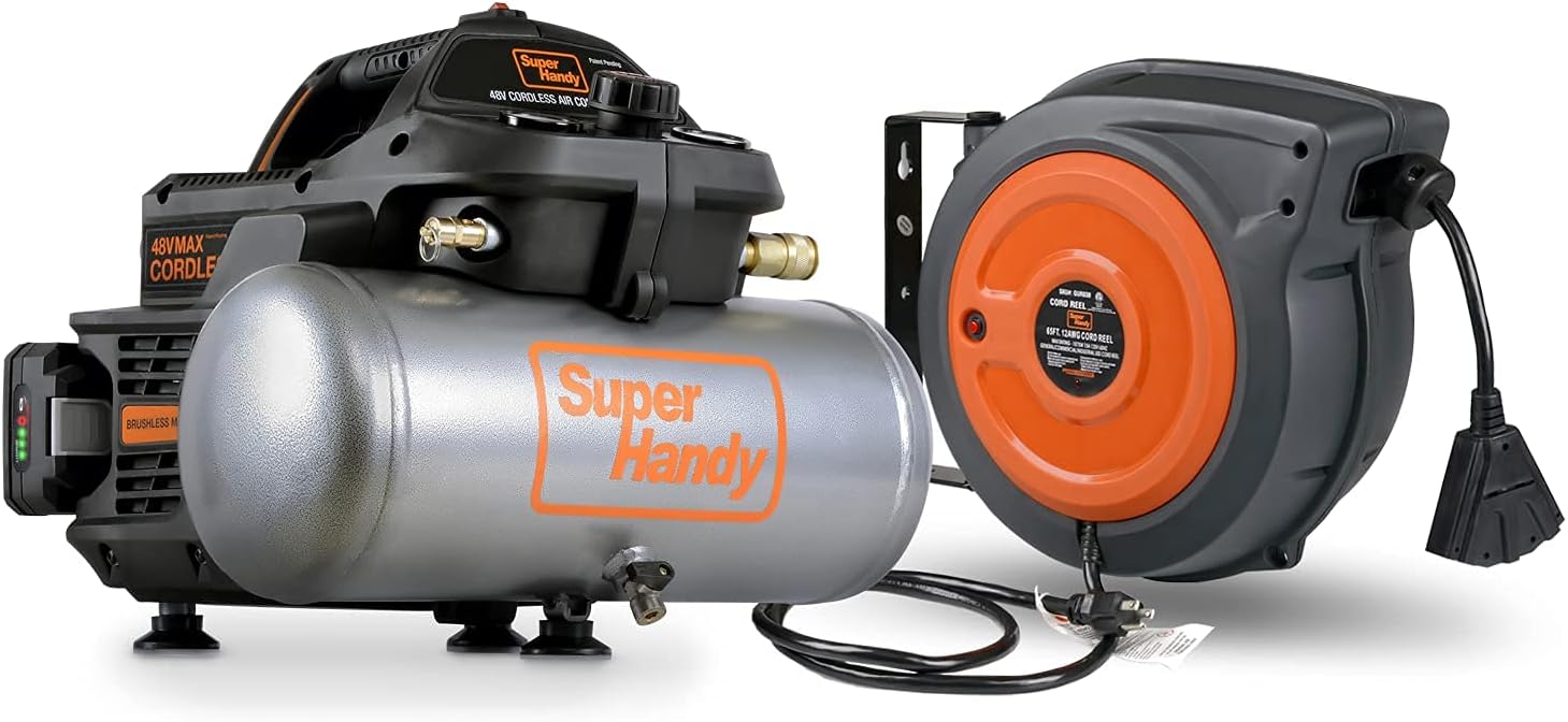 SuperHandy Portable Electric Air Compressor & Extension