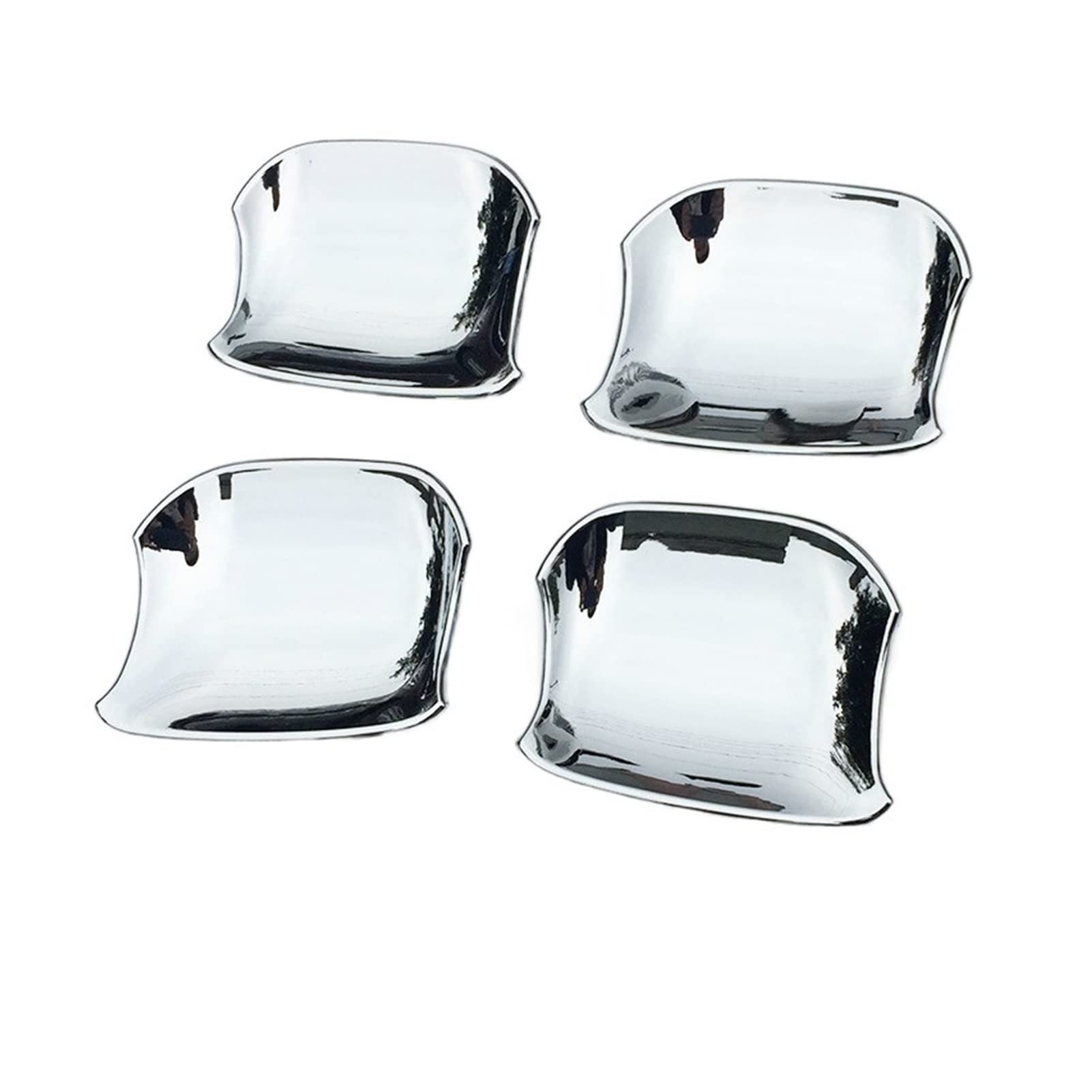Garnitures de poignée de porte Kia Rio X-line chrome et carbone ABS premium