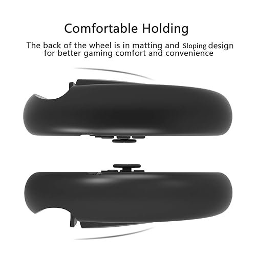 Miniatura 5 de 4 Pack Switch Steering Wheel Compatible with Mario Kart 8 Deluxe, GH Racing Wheel Accessories Compatible with Nintendo SwitchSwitch OLED Joy Con