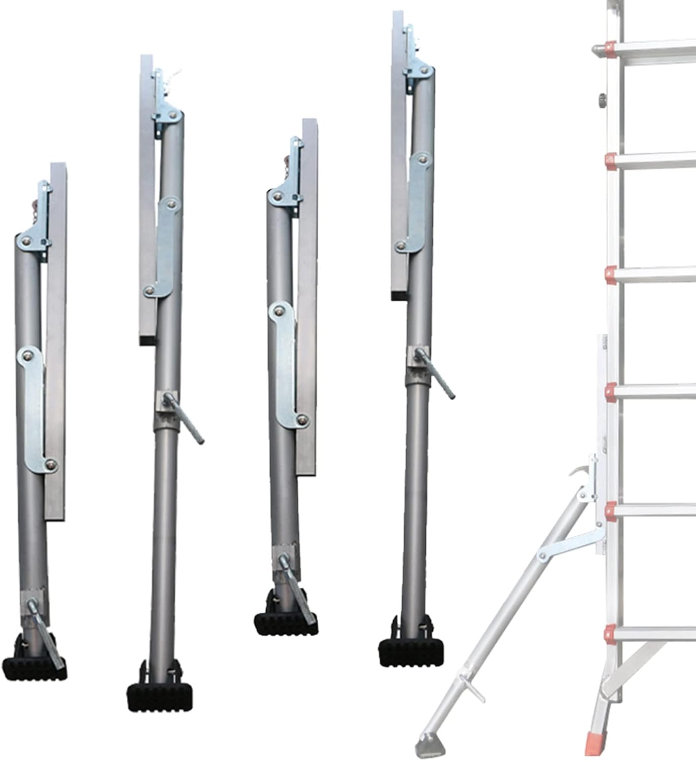 Ccsh 2 Pack Ladder Safety Legs, Anti Slip Universal Ladder