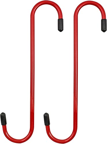 Miniatura 6 de 4LIFETIMELINES Ganchos de pinza de freno, acero duradero, recubiertos en polvo azul con puntas de goma, para trabajo automotriz en eje de freno