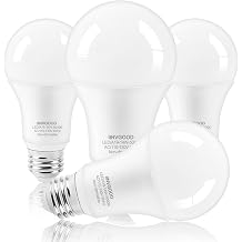 A19 LED Light Bulbs 100W-125W Equivalent, 14W 1500LM Super Bright 5000K Daylight White LED Bulbs, Standard E26 Medium Screw Base Bulb for Bedroom Kitchen Office Lamp, Non-Dimmable, No Flicker, 4-Pack