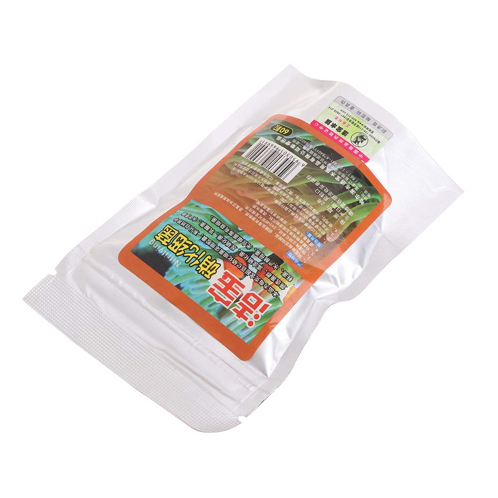 YUYAN 60 piezas de bacterias nitrificantes para acuario de agua dulce y agua tanque de peces