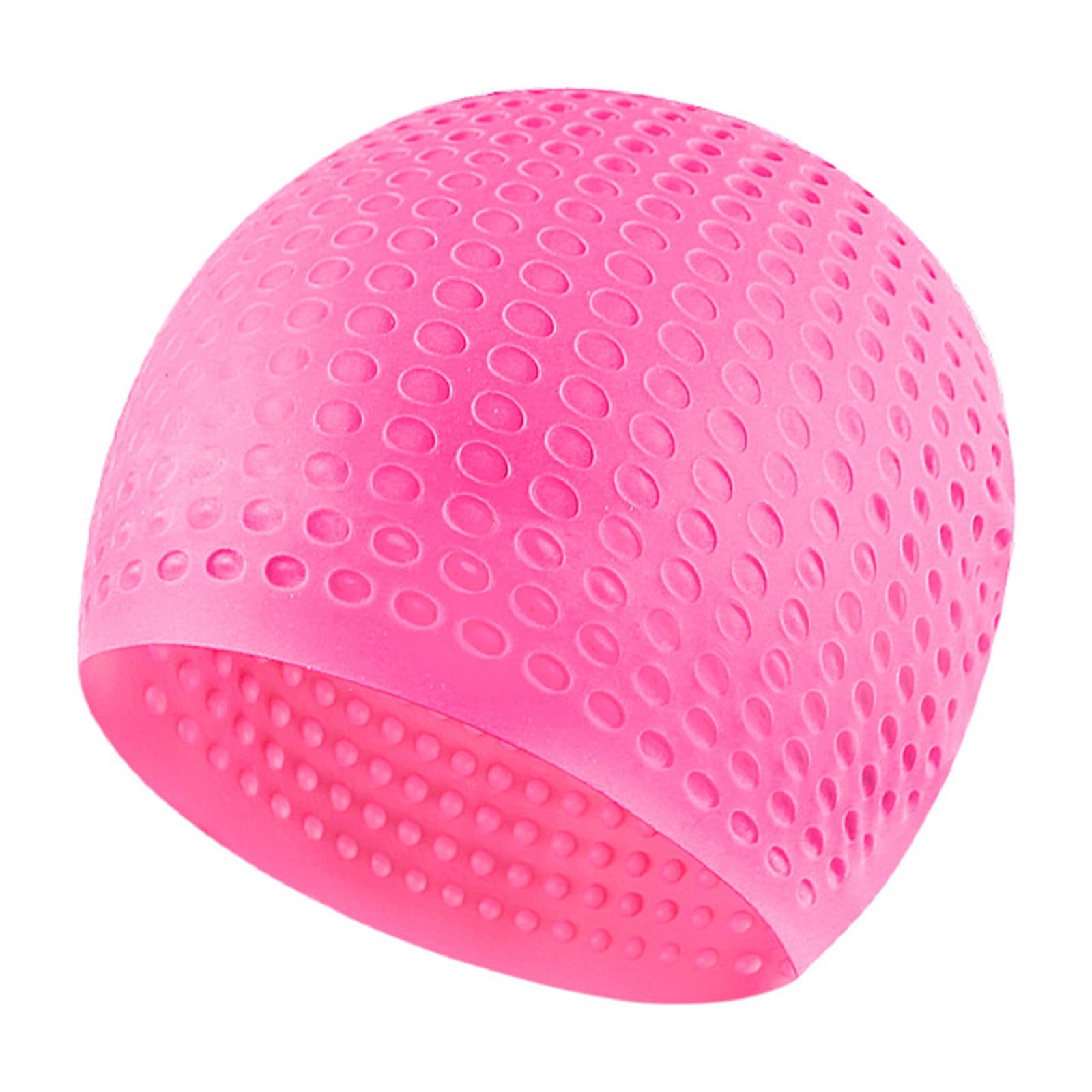 Bubble Textured Swimming Hat For Women Men Silicone Swim Adult Surfing Comfortable Elastic Swim For Surfing Comfortable Bubble Texture Swimming Hat