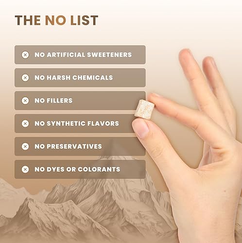 Miniatura 5 de Larineco - Goma de mascar remineralizante con nanohidroxiapatita y xilitol, sin azúcar, sin plástico, sin colorantes, sin aspartamo, base natural,