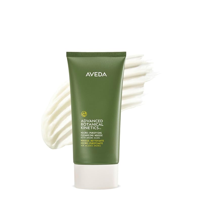 Aveda Advanced Botanical Kinetics Mousse de Limpeza Facial Micro-Purificante com Espuma, 150 mL