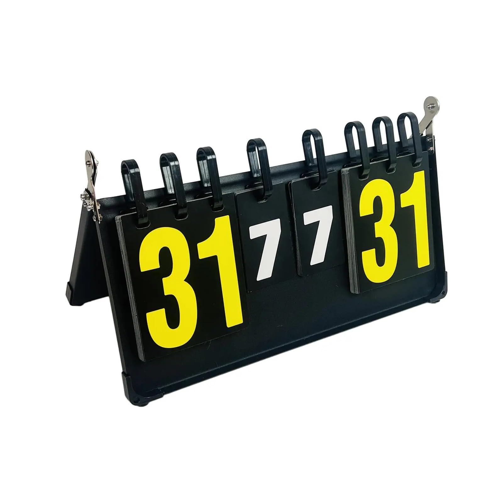 2PCS Tabletop Scoreboard Professional Keeper for Basketball-Fußball-Wettbewerb für Tischtennis, Badminton