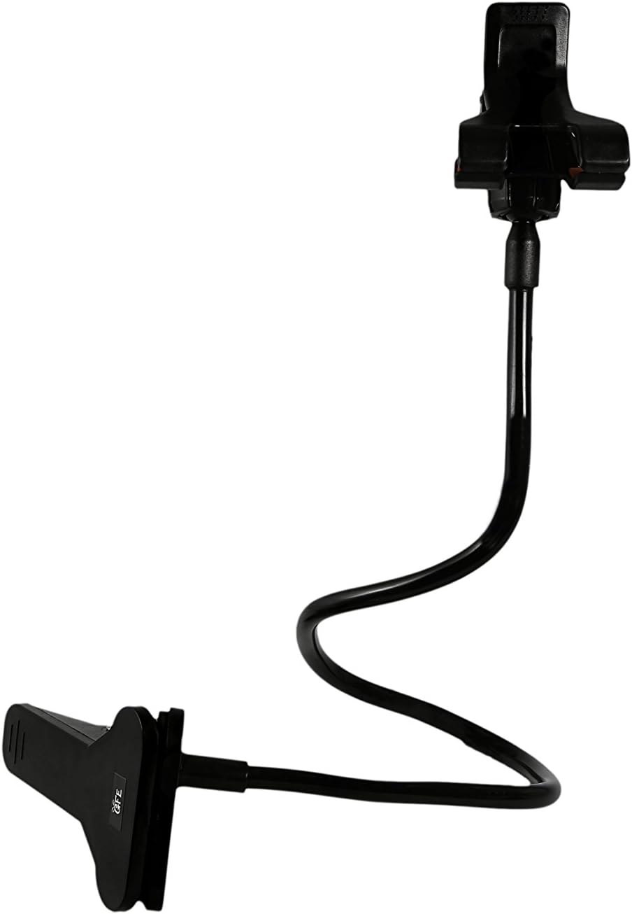 GFEs Metal Lazy Bed Side Desktop Mount Phone Holder Clip For iPhone 6 Galaxy Note Universal Flexible Bendable Portable Hands Free Heavy Duty Tripod With Long Clever Arm Grip For Mobile Cell Handset