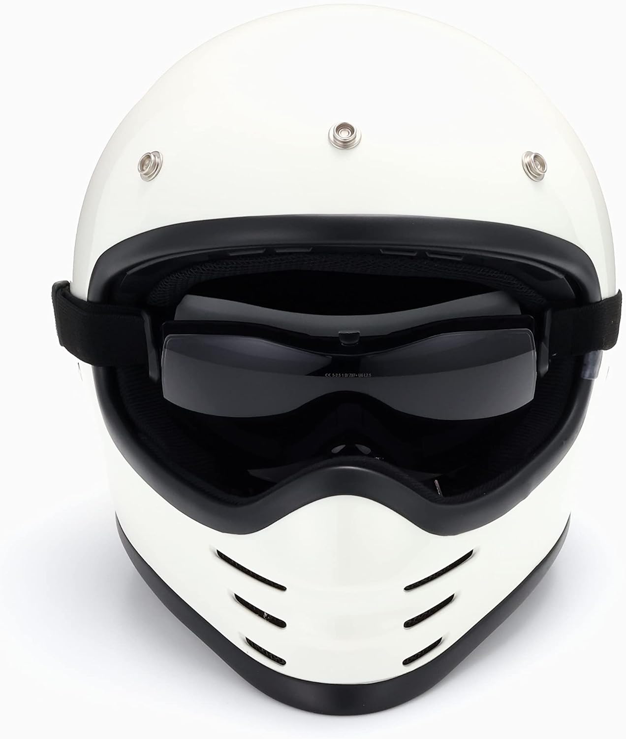 リード工業(LEAD) バイク用 フルフェイス スクランブラー