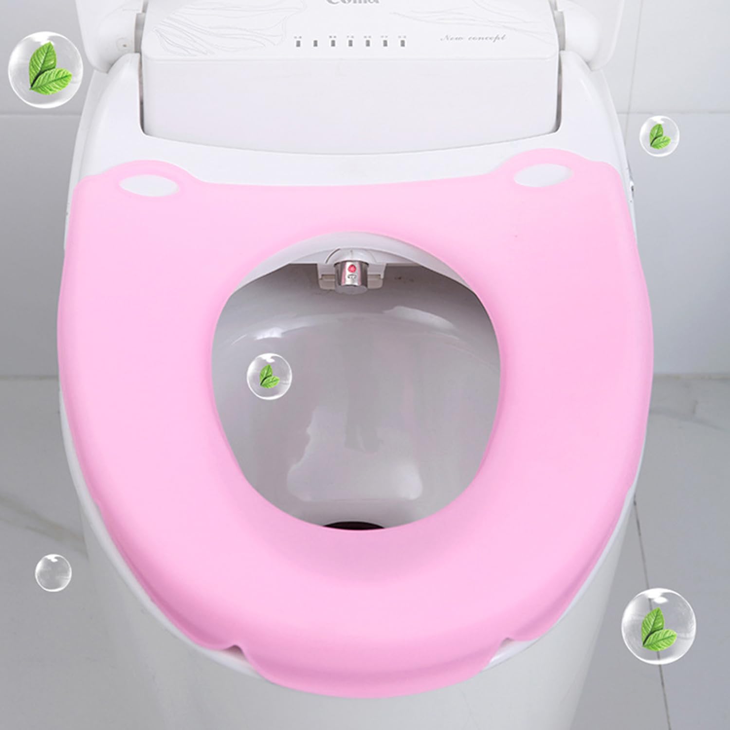 Copriwater In Silicone Morbido - Antibatterico E Antiscivolo Per Anziani E Bambini - Foto 6