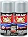 Dupli-Color Bright Silver Metallic Perfect Match Automotive Paint for Chrysler Vehicles - 8 oz, Bundles with Prep Wipe (3 Items)