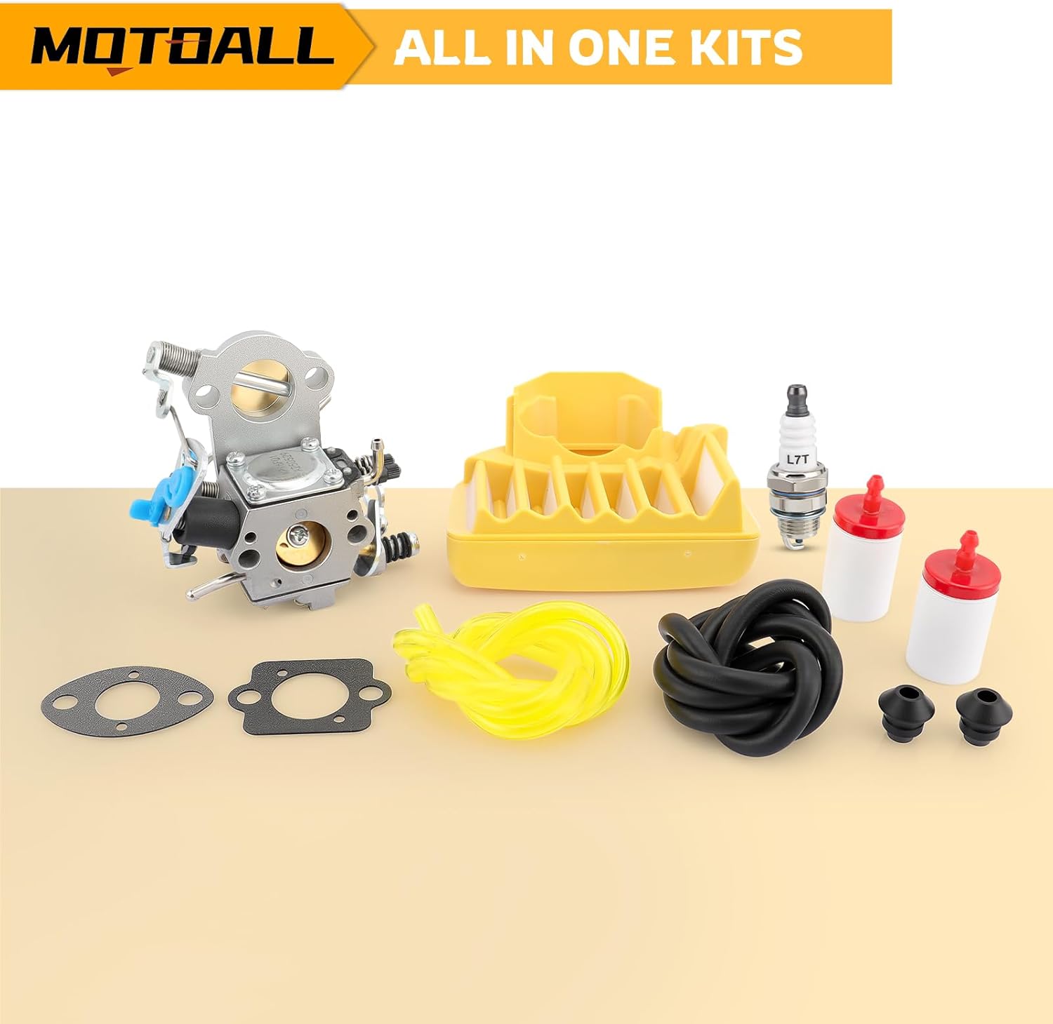 MOTOALL Carburetor WTA-29 544883001 Fit for Husqvarna 455 455E 460 Rancher 460 461 Chainsaw Replaces# WTA-29A WTEA-1 544227401 503282101