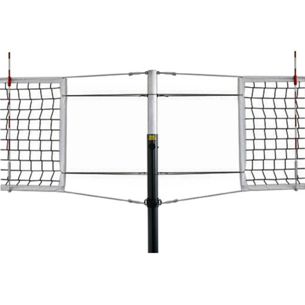 First Team Frontier Express-SBS Steel Competition Steel Volleyball System with Sockets44; Orange