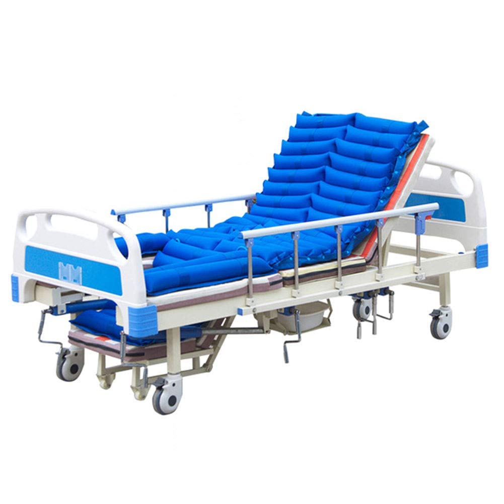 Colchón Inflable antiescaras, Airbag Desmontable, Impermeable, Transpirable, con Orificio, cojín para Dolor de Cama para Ancianos postrados en Cama