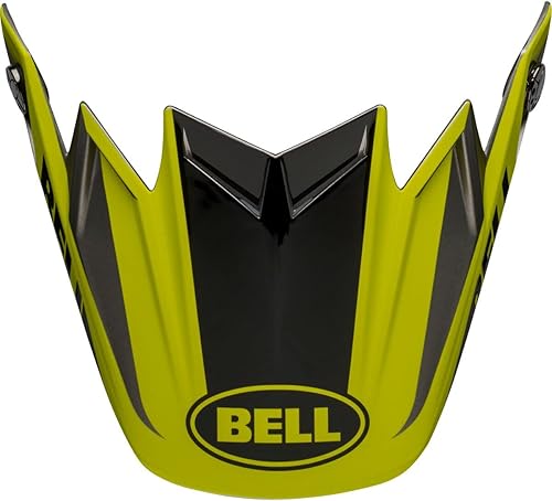 BELL Moto-9 Flex Visor - División (negro/HI-VIZ/gris)