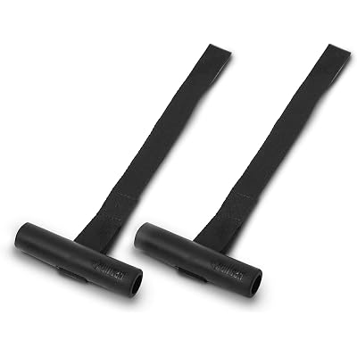 Pelican Quick Hood Trunk tie-Down Loops Set of Two - Kayak Tie Down Anchor Straps for Car Hoods and Trunks - 16.9 x 4.4 x 1 in - Black