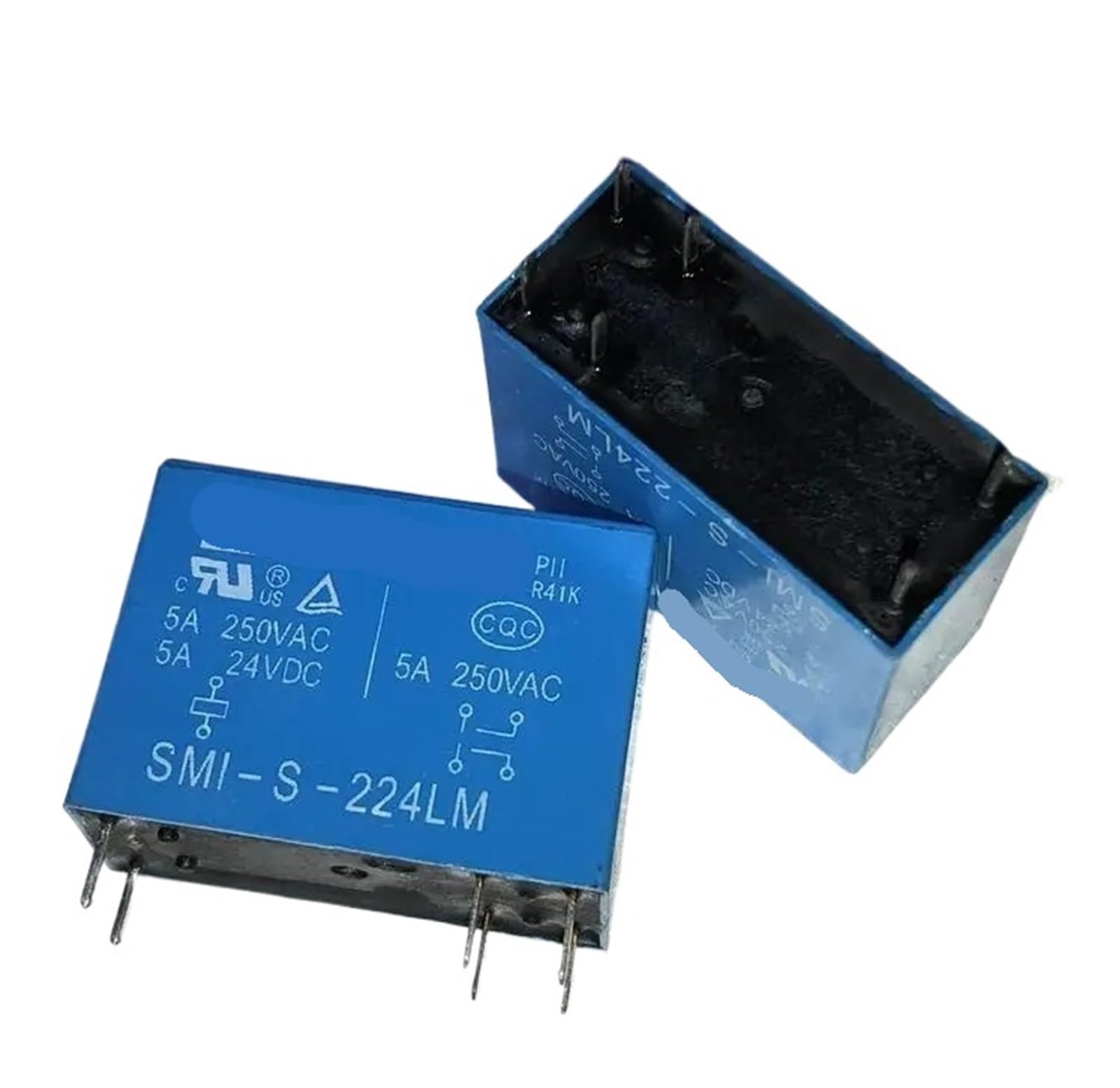 Relé de 6 pines SMI-S-224LM soluciona fallos de encendido en placas 24V 4